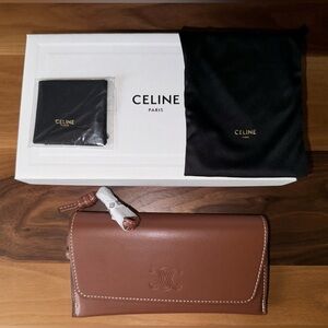 Celine wristlet eyeglass case!